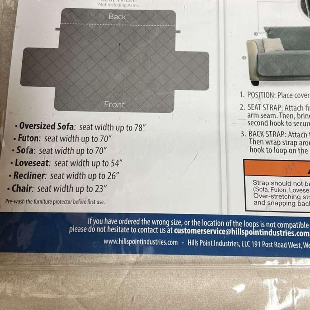 Mighty Monkey Recliner cover Taupe